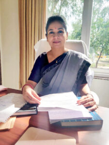 Photo Rachna Meena - Director Gramin Mahila Vidyapeeth